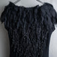 "BOTTEGA VENETA" Organza &amp; fringe design sleeveless dress