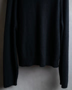 "GUCCI" Horsebit design V-neck cashmere knit