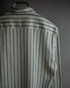 "GUCCI" Diamond jacquard striped shirt