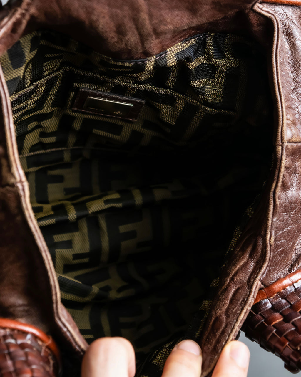 "FENDI" Brown color edition Spy bag