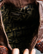 "FENDI" Brown color edition Spy bag