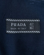 "PRADA" Beautiful navy color oversized shirt