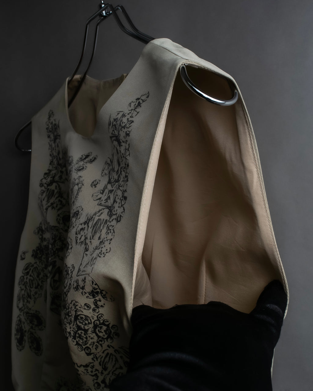 "RED VALENTINO" Baroque print sleeveless dress