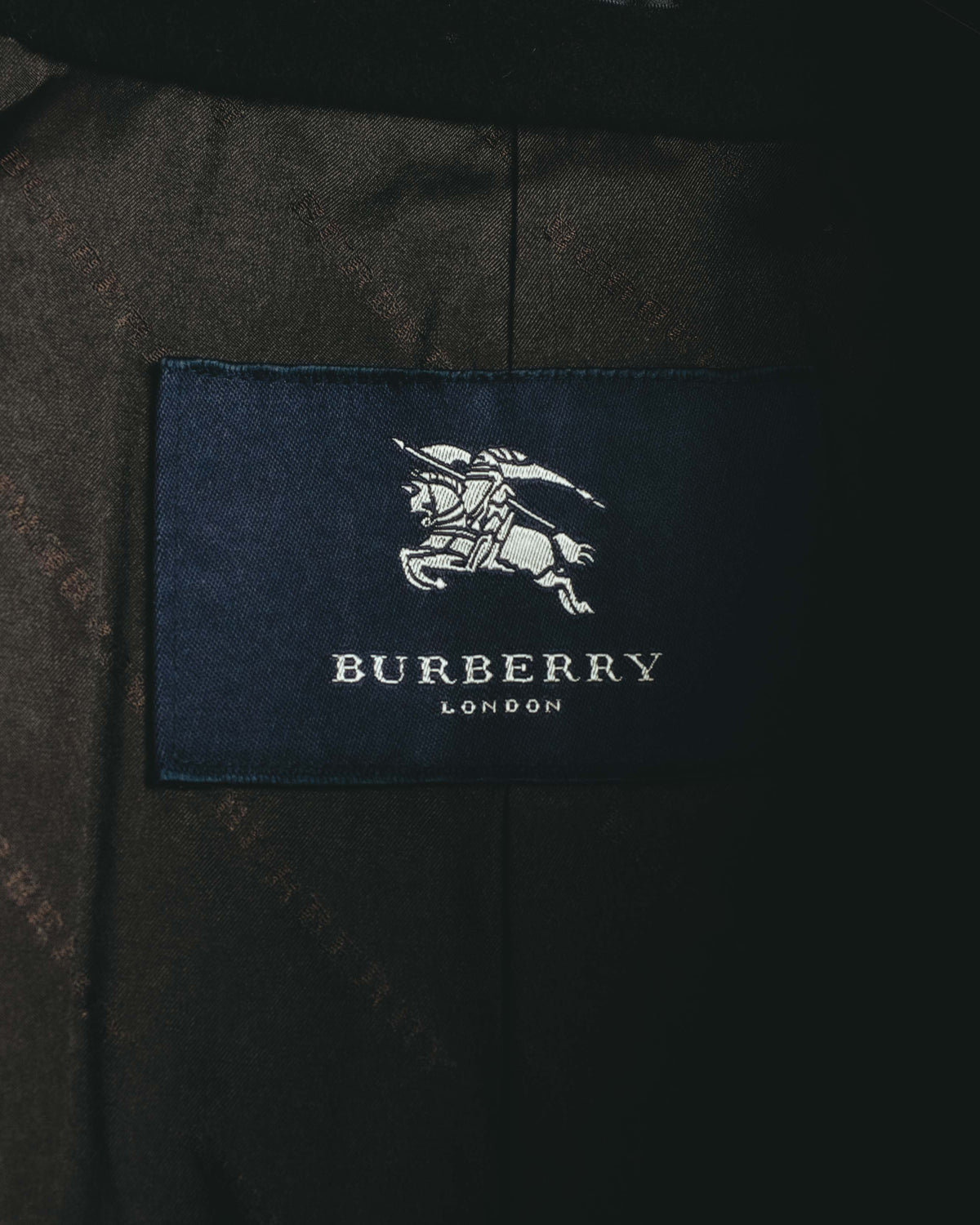 "BURBERRY LONDON" 00's-10's Classic balmacaan coat