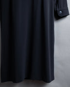 "Max Mara" 90's Refined design long shirt dress