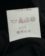 -SPECIAL- “Y’s” 90’s long tailored leather-trimmed vest
