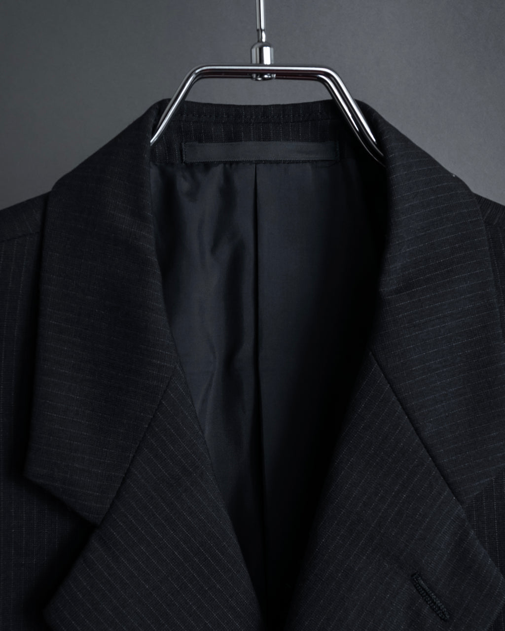 "ARMANI COLLEZIONI" Notched drape classically tailored jacket