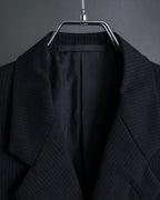 "ARMANI COLLEZIONI" Notched drape classically tailored jacket