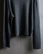 "JIL SANDER" Polo collar design wool knit pullover