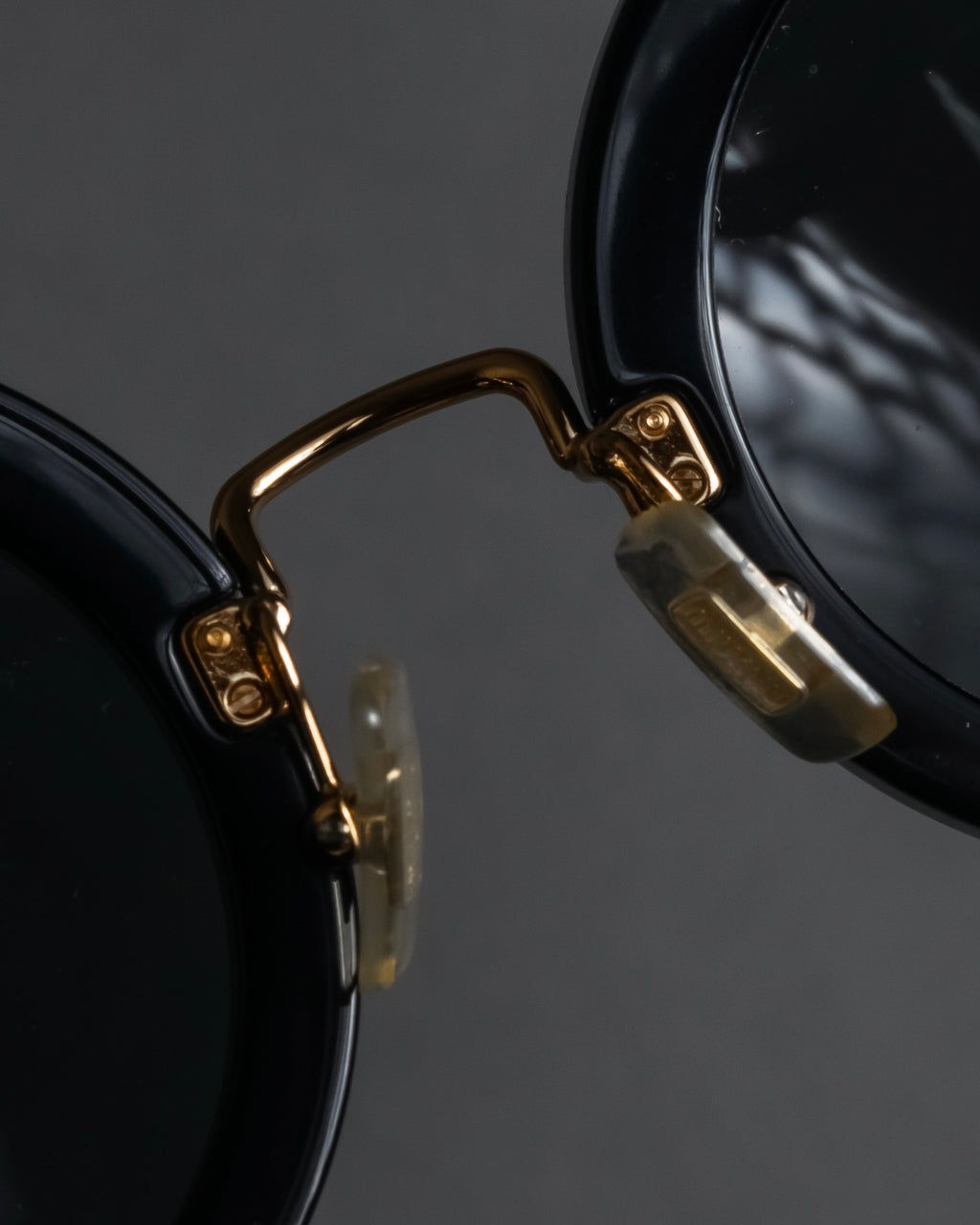 "MIU MIU" Round frame statement sunglasses