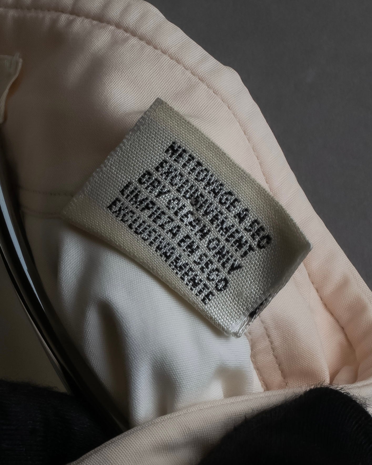 "HERMES" Margiela period collar change shirt