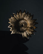 Christian Dior Floral Sunburst Crystal Brooch