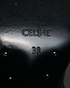 “CELINE” 19-23 Multi buckle zip biker boots
