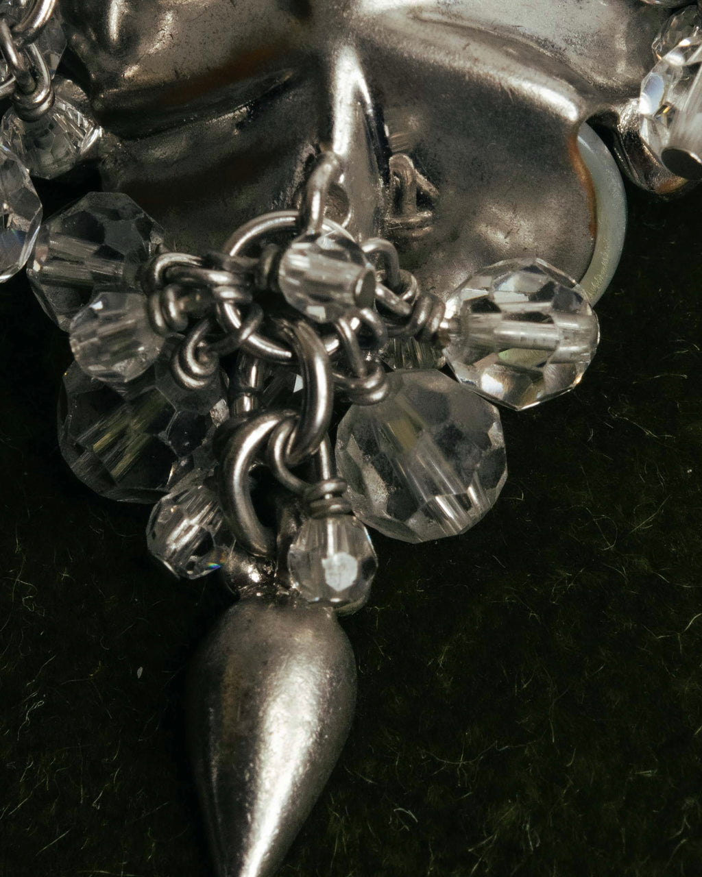 "Christian Dior" 00's Floral charm bracelet