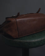 "JIL SANDER" 90’s-00’s Functional pocket leather satchel bag