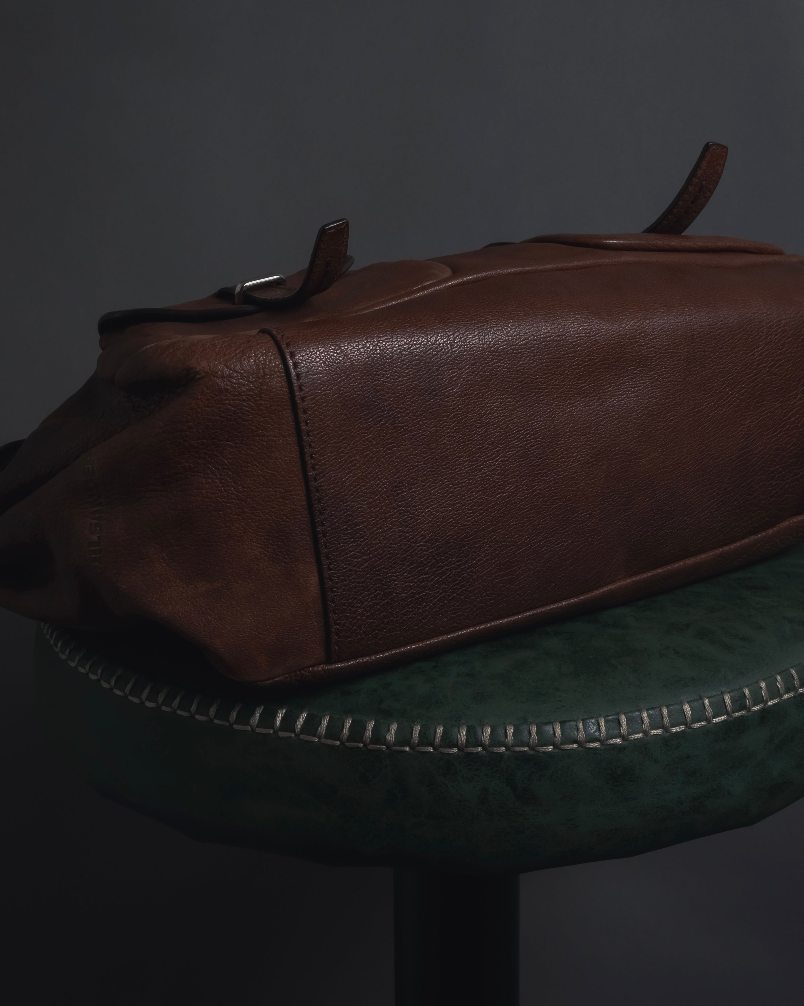 "JIL SANDER" 90’s-00’s Functional pocket leather satchel bag