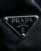 "PRADA" Nylon leather combination one shoulder bag