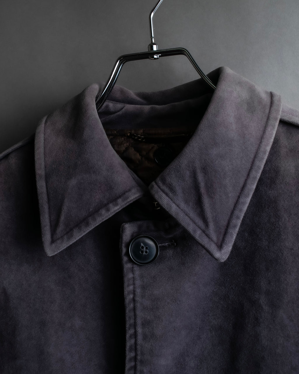 "Dolce & Gabbana" Lightly brushed liner-equipped trench coat