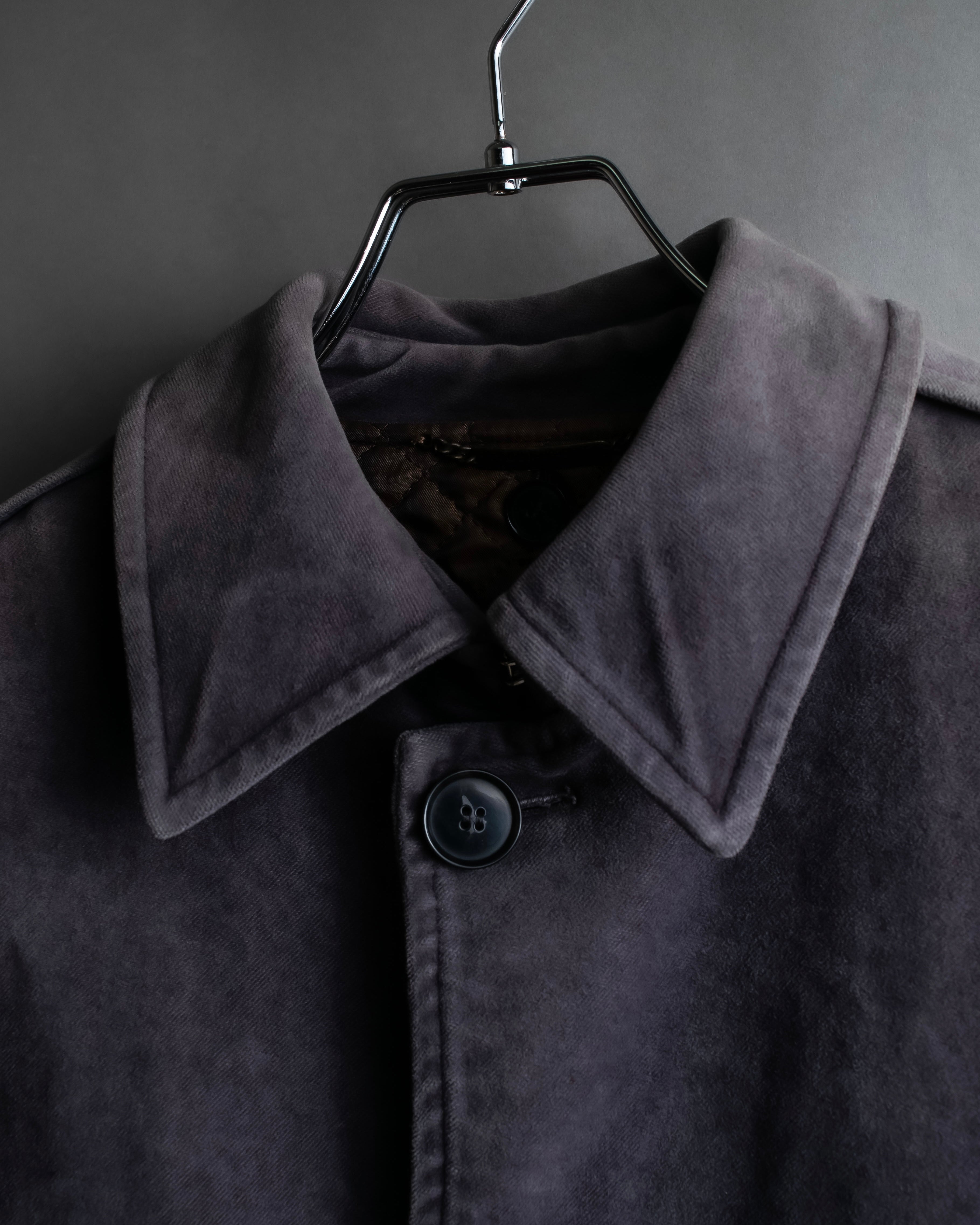 "Dolce & Gabbana" Lightly brushed liner-equipped trench coat