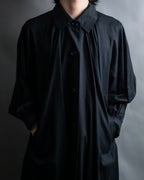 "YVES SAINT LAURENT" Black mode style shirt coat