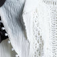 "ISABEL MARANT" Lace knit frill docking sheer blouse