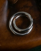 "HERMES" Vertige polished silver 925 ring