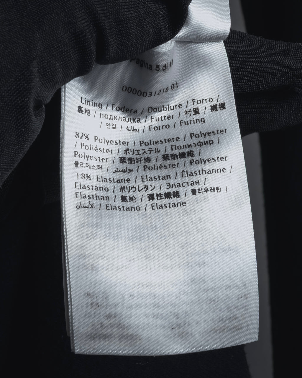 "RED VALENTINO" Lace bib knit tunic dress