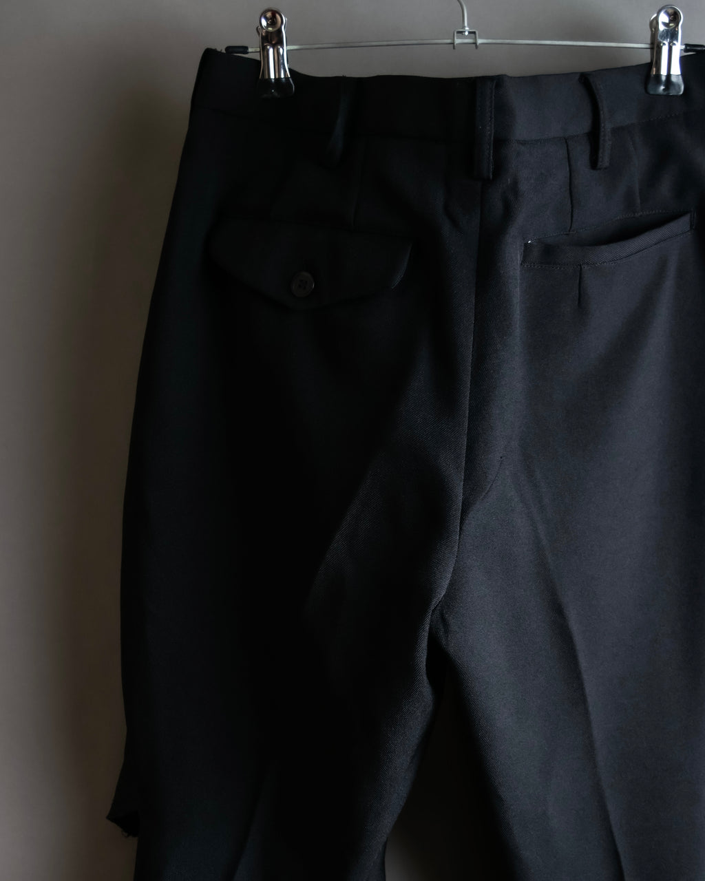 "COMME des GARCONS HOMME PLUS" 19SS Cut-off design slacks