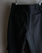 "COMME des GARCONS HOMME PLUS" 19SS Cut-off design slacks