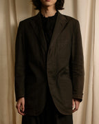 "BURBERRY" Cotton faded tailored jacket