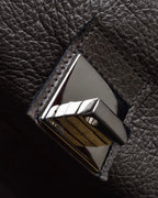 "CELINE" Softly structured leather city bag