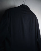 "GUCCI" 90’s-00’s Cashmere blend minimalist three button suit set