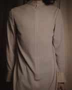 "Christian Dior" 90’s sculptural mesh-knit tunic