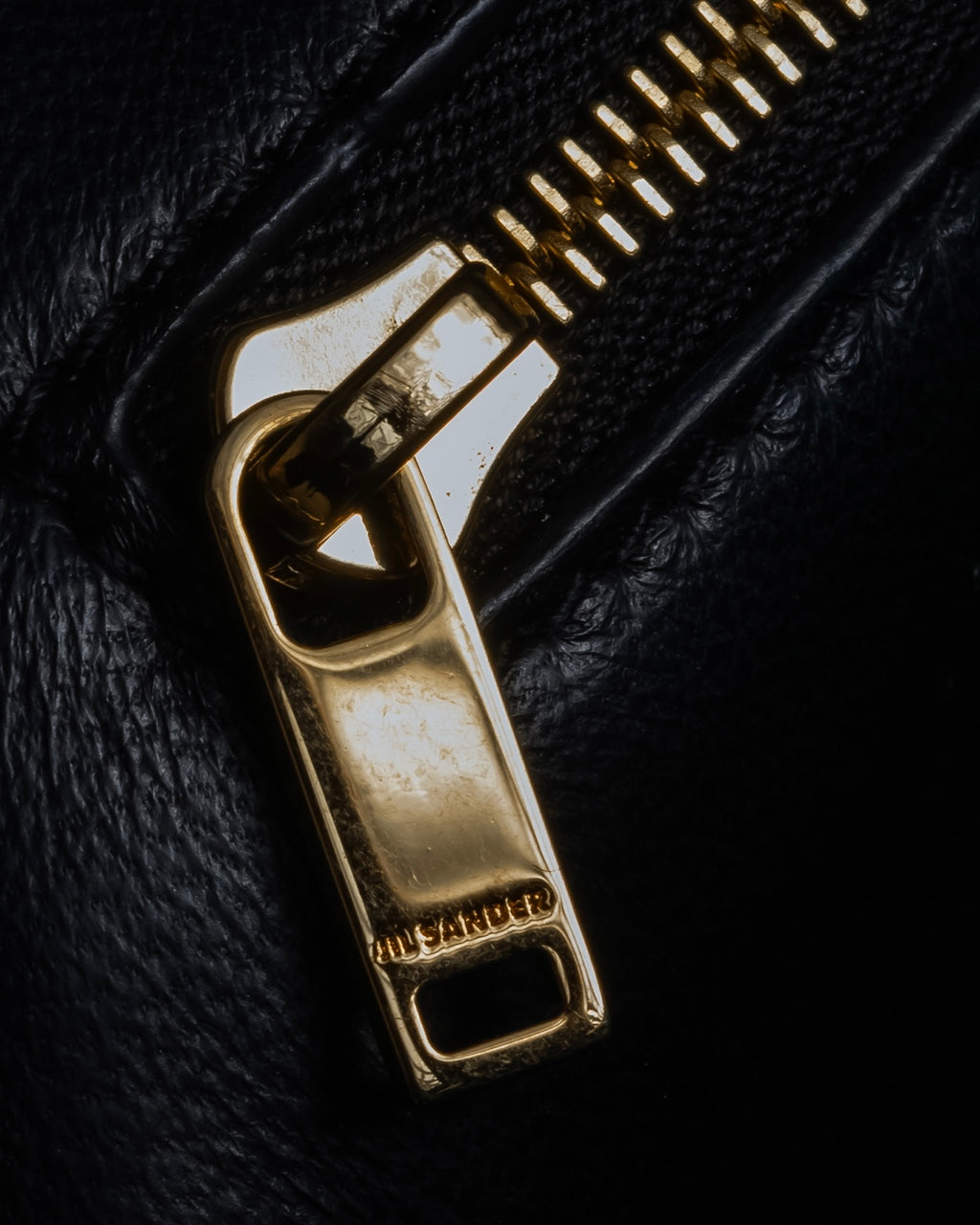 "JIL SANDER" Goji frame structured leather bag