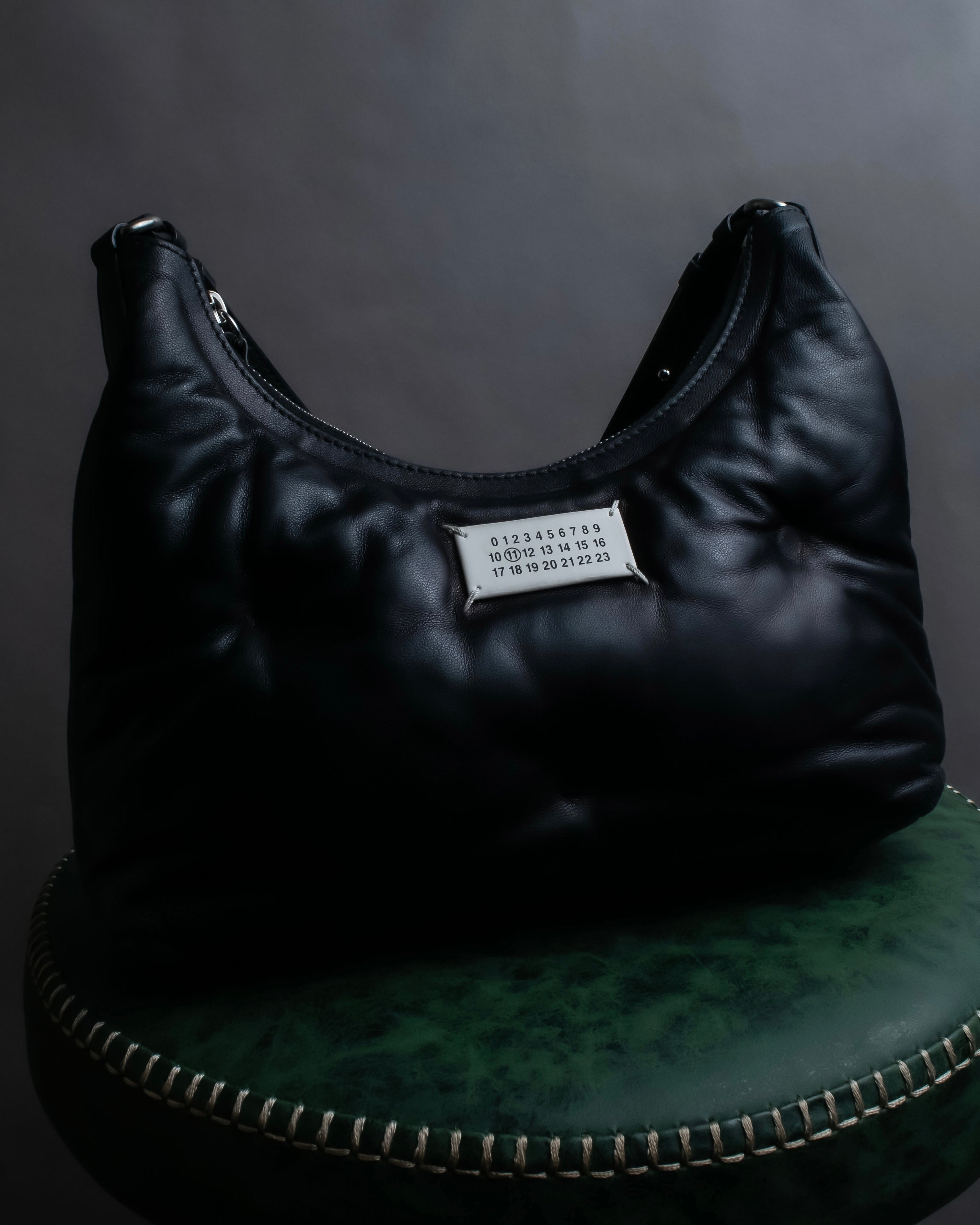 "MAISON MARGIELA" Glam Slam black one shoulder bag