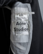 "Acne Studios"  Structured details Wide tailored jacket