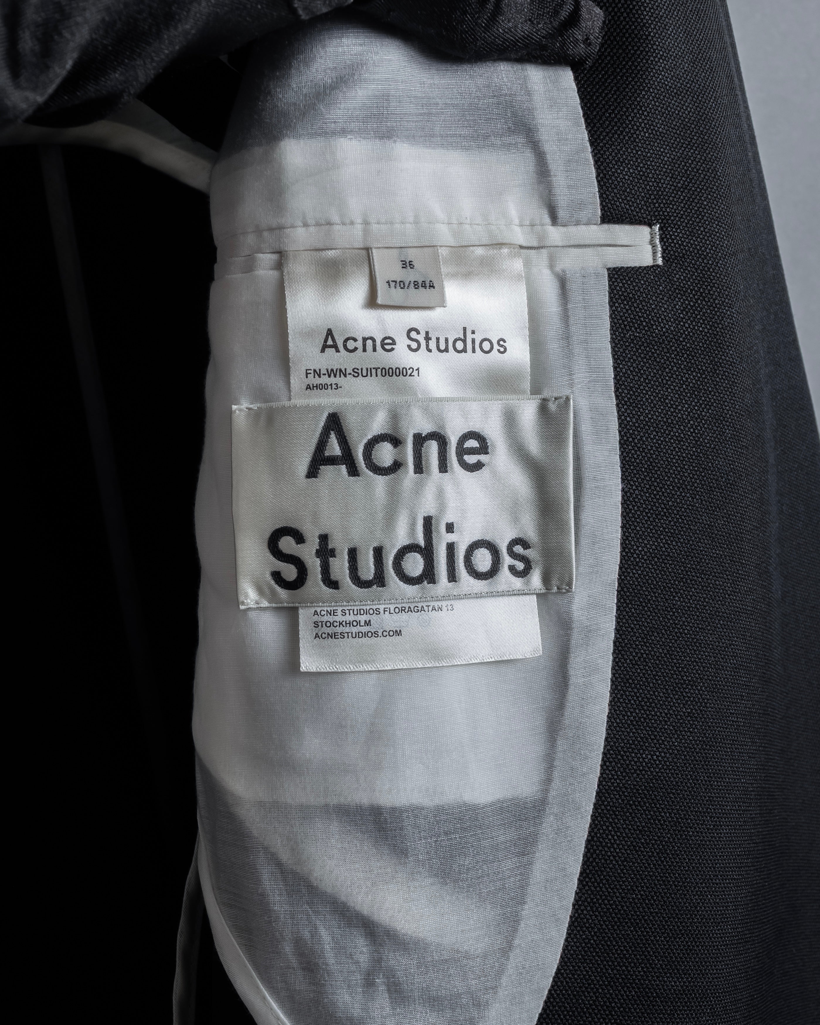 "Acne Studios"  Structured details Wide tailored jacket