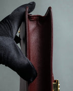 "Cartier" Les Must de Cartier geometric design shoulder bag