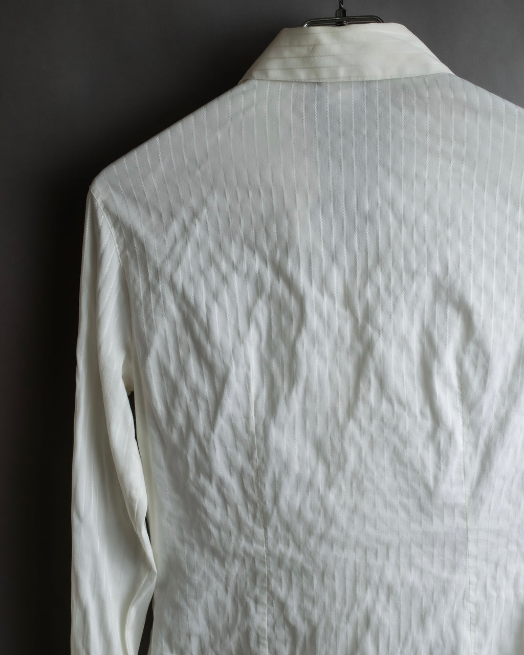 "GIORGIO ARMANI" Delicate striped white shirt