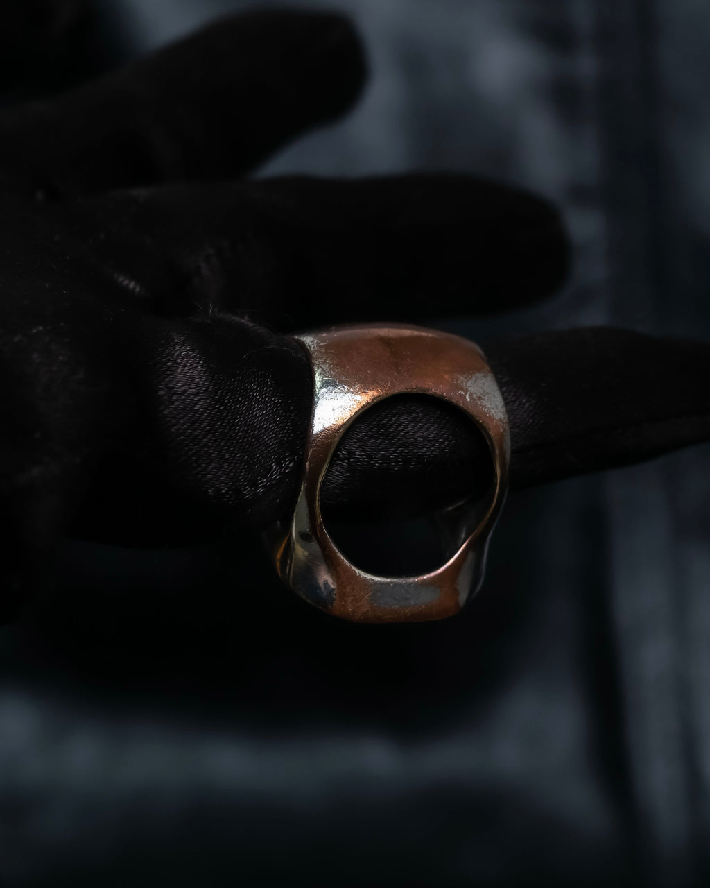 "Maison Margiela" octagon designed 2-way ring