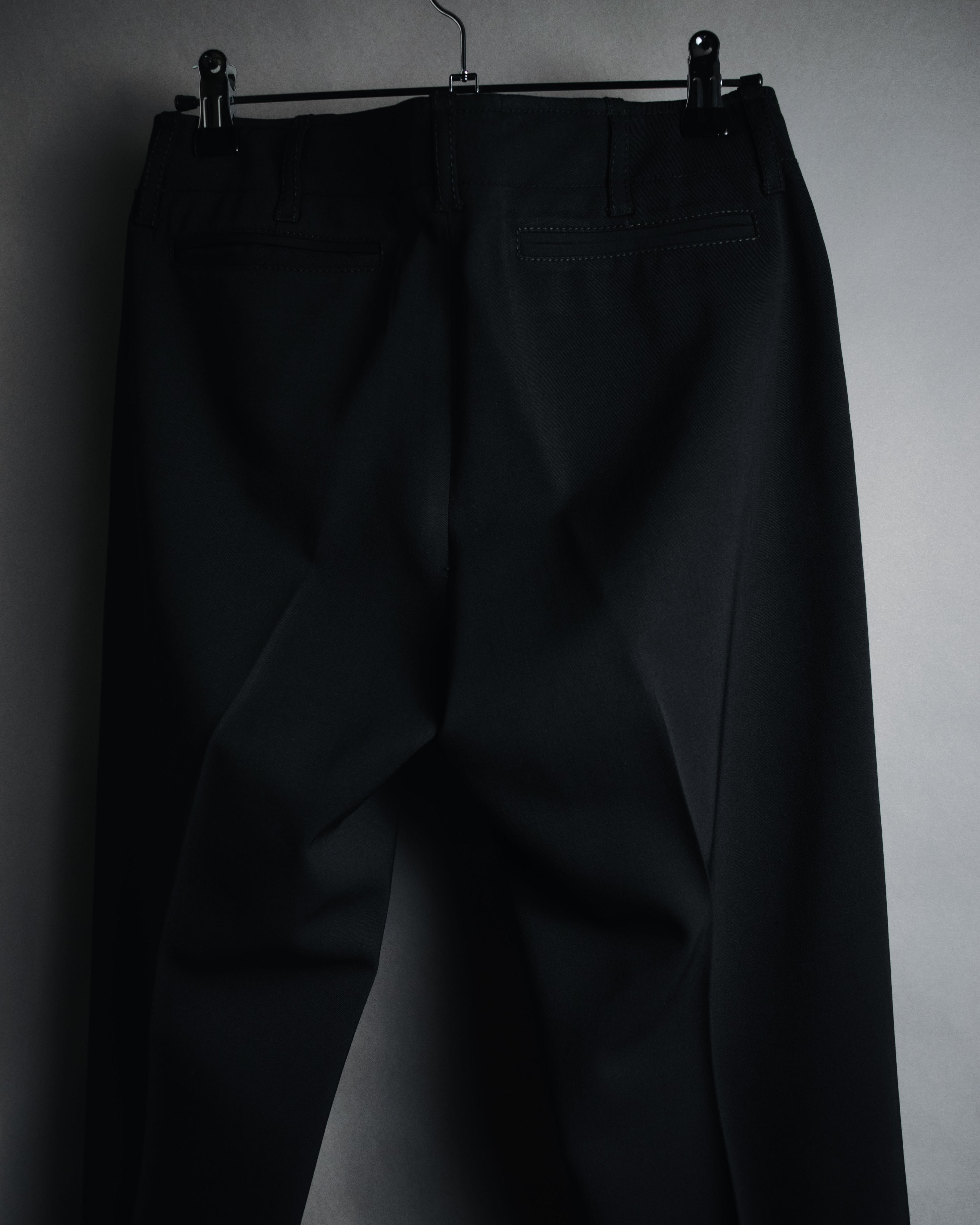 "GUCCI" 00’s stretch wool tailored slacks