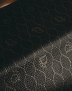 "Christian Dior" 70's-80's Honeycomb travel bag