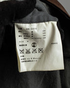 "COMME des GARCONS HOMME"
03AW corduroy collar design stand collar long coat