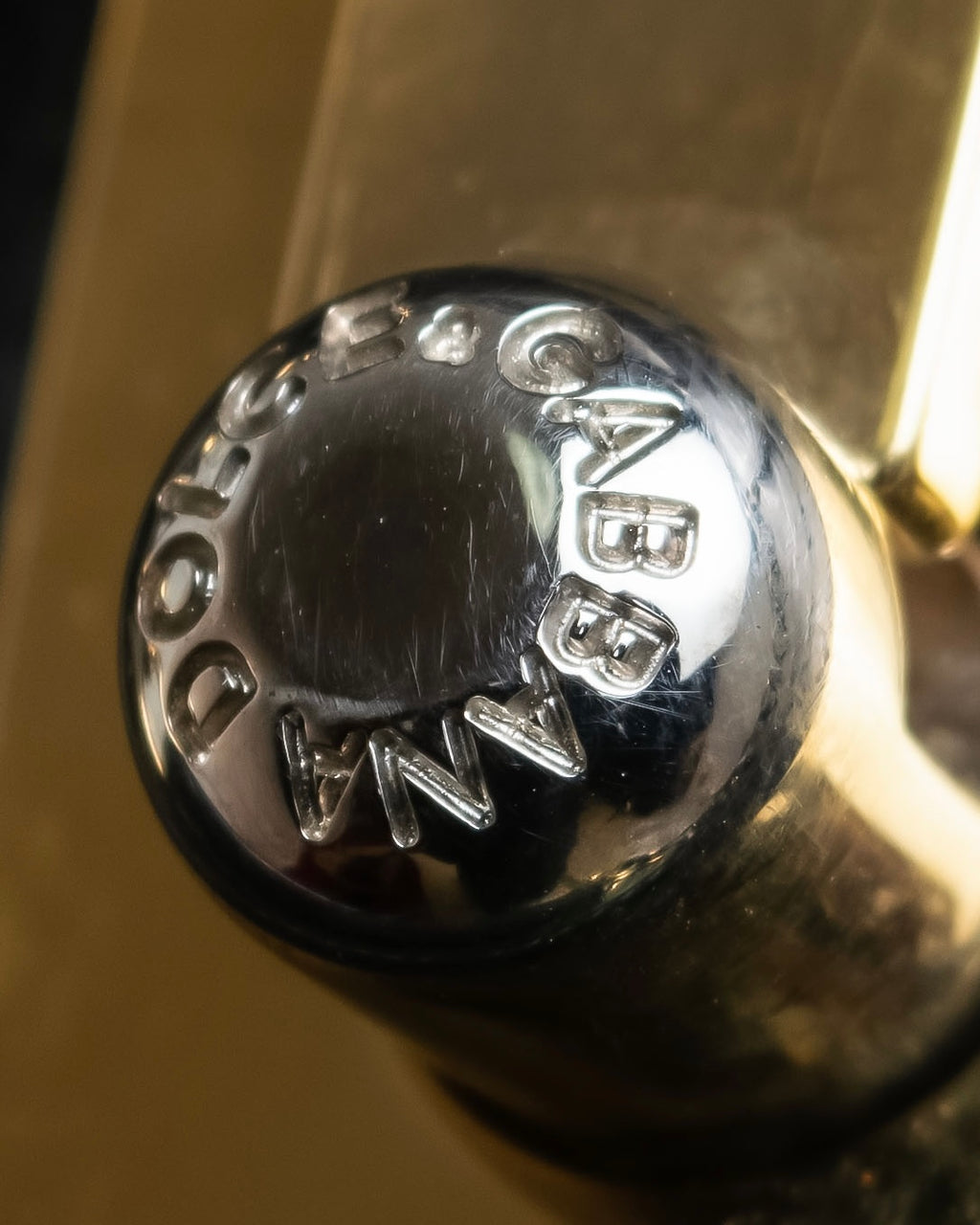 "DOLCE &amp; GABBANA" Gold chain two-way leather bag