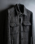 "Dolce &amp; Gabbana" Check pattern front pocket shirt jacket