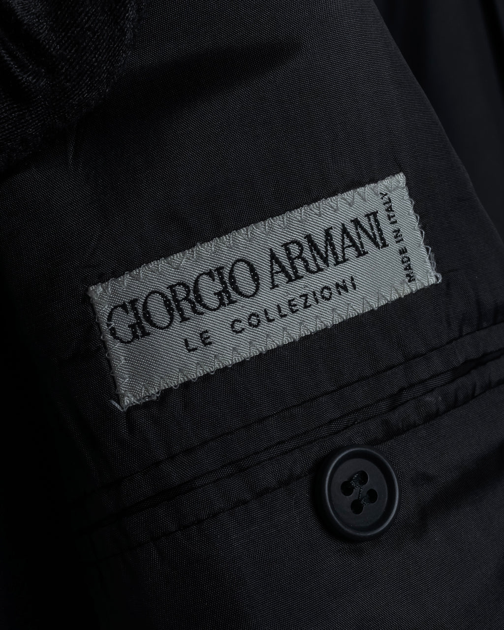 "GIORGIO ARMANI" Double-breasted classic tailoring set up
