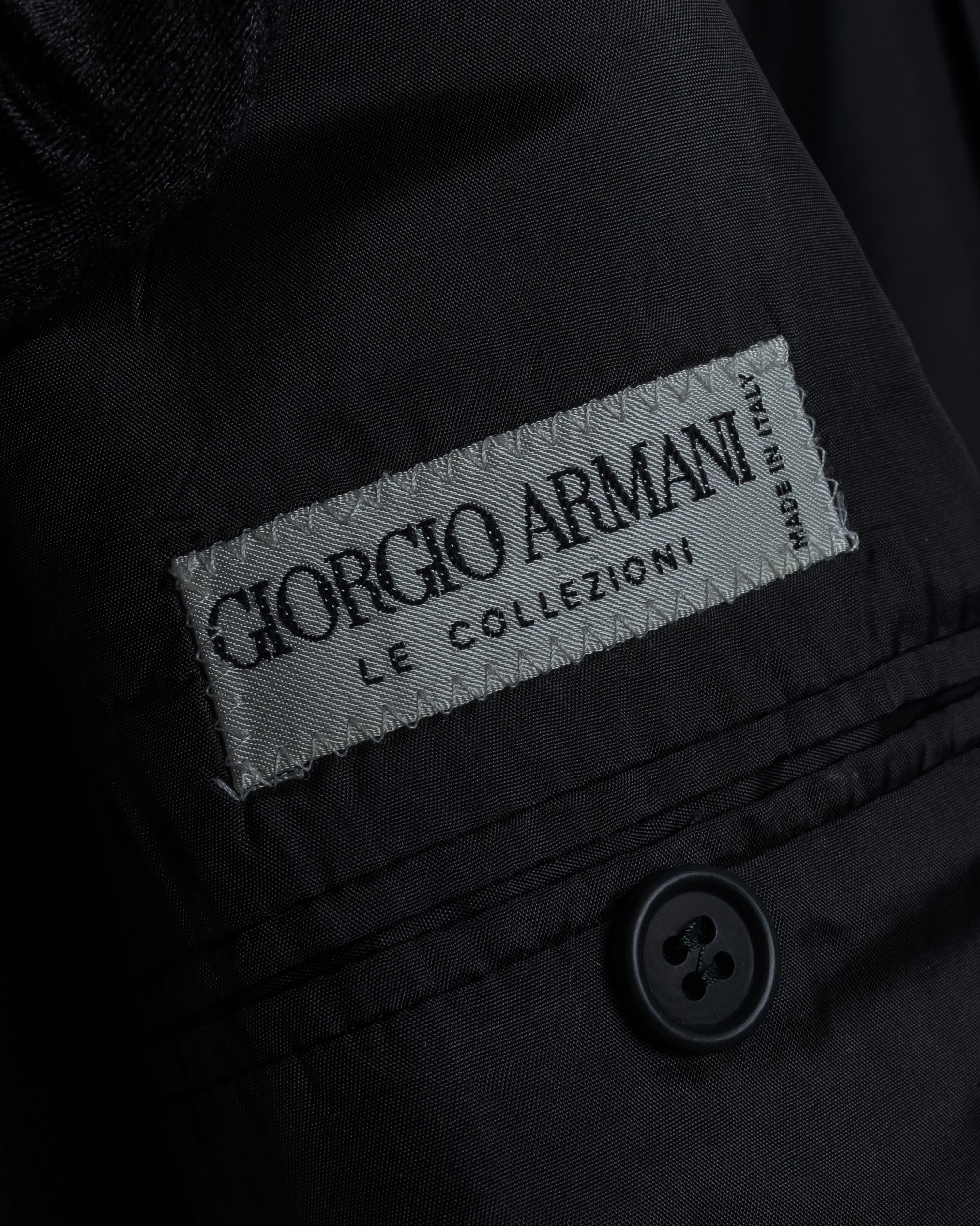 "GIORGIO ARMANI" Double-breasted classic tailoring set up