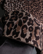 "DOLCE & GABBANA" Leopard print short cut and sew