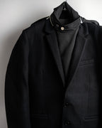 "Juun.J" Zip-up blouson docking design jacket
