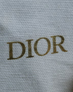 "Christian Dior" Botanical carving gold bangle